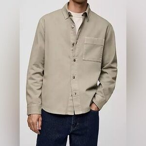 MNG Fern Green Shacket